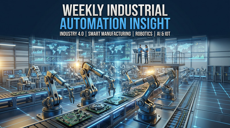 ANALYSE HEBDOMADAIRE DE L'AUTOMATISATION INDUSTRIELLE (20 AVRIL 2026)