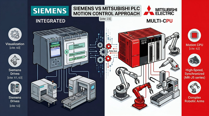 Siemens contre Mitsubishi PLC 2026 : Quelle marque offre le meilleur rapport qualité-prix ?
