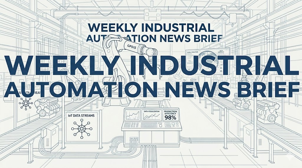 Bulletin hebdomadaire d'actualités sur l'automatisation industrielle