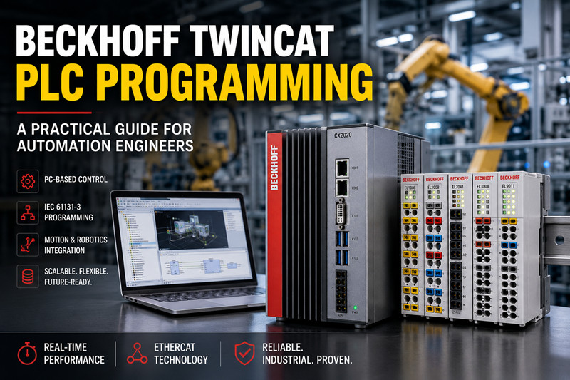 Programmation des automates programmables Beckhoff TwinCAT : Guide pratique pour les ingénieurs en automatisation