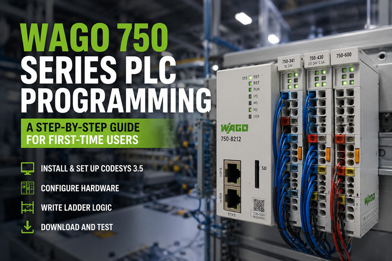 Programmation des automates programmables WAGO série 750 : Guide pas à pas pour les nouveaux utilisateurs