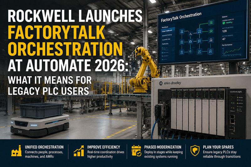 Rockwell lance FactoryTalk Orchestration à Automate 2026 : quelles implications pour les utilisateurs d’automates programmables industriels (API) traditionnels ?
