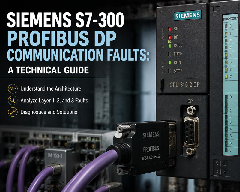 Pannes de communication PROFIBUS DP Siemens S7-300 : Guide technique