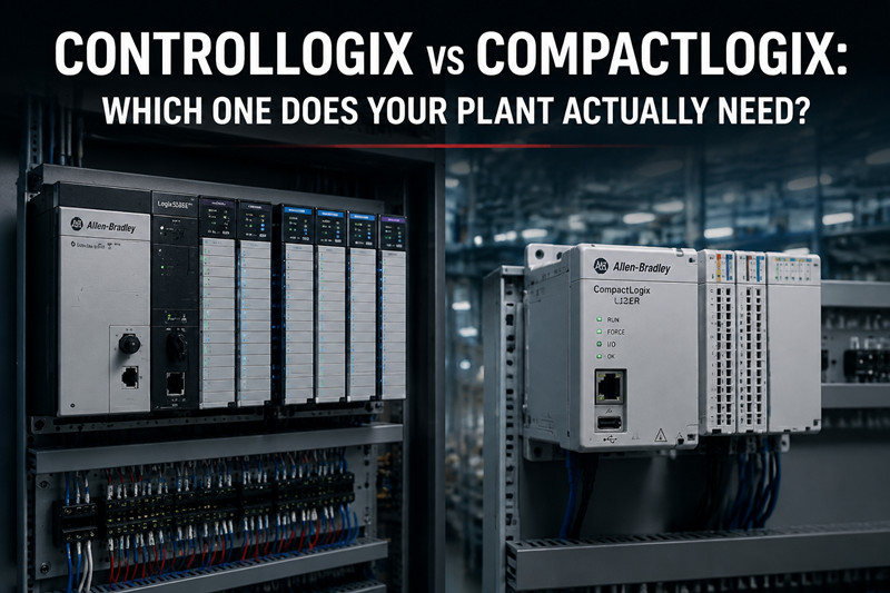 ControlLogix ou CompactLogix : lequel est réellement adapté à votre usine ?