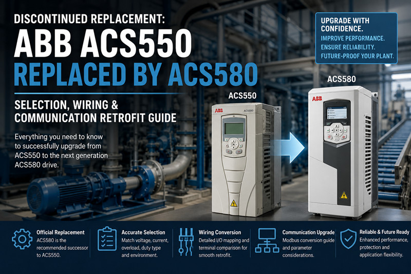 Guide d'obsolescence et de remplacement de l'ABB ACS550